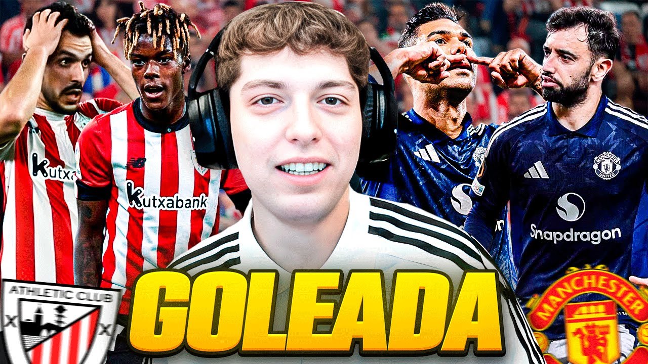 EL MANCHESTER UNITED ES TOP 5 DEL MUNDO? OPINION Y REACCION A LA GOLEADA FRENTE ATHLETIC BILBAO
