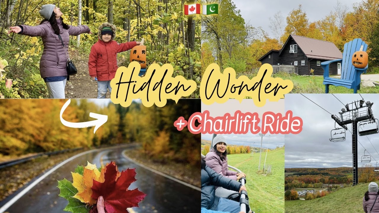 Nature's Painting: Chairlift Ride to Kelso Park's 🎨🍂 | BeenVlogs