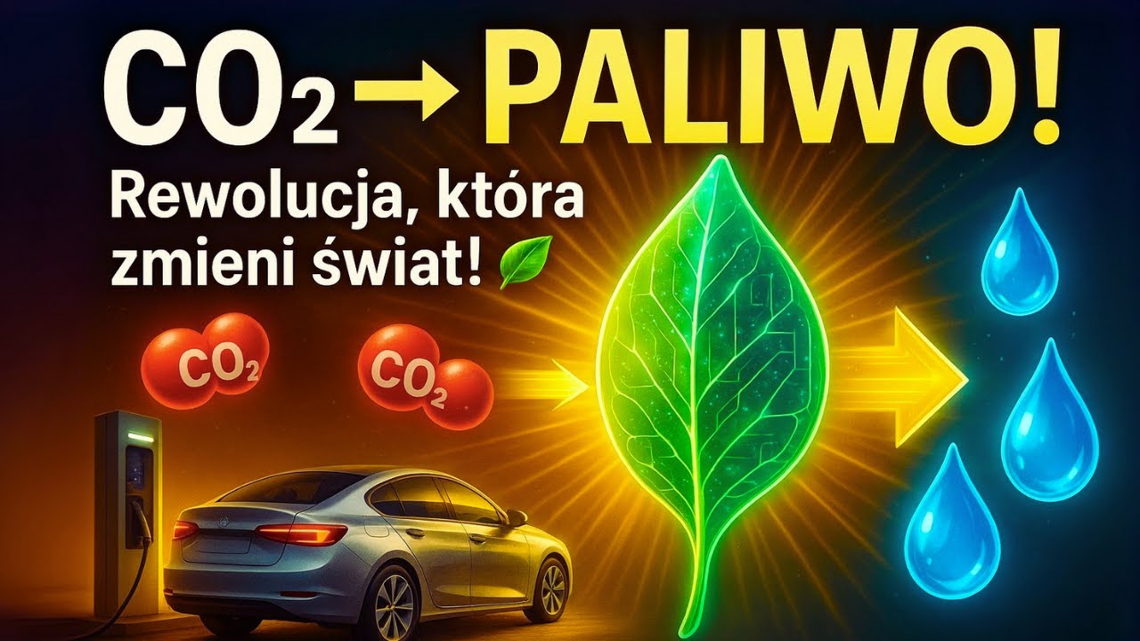 NIESAMOWITE ODKRYCIE!! CO2 zamienione W PALIWO?! REWOLUCJA, która ZMIENI świat?! 🌱⚡