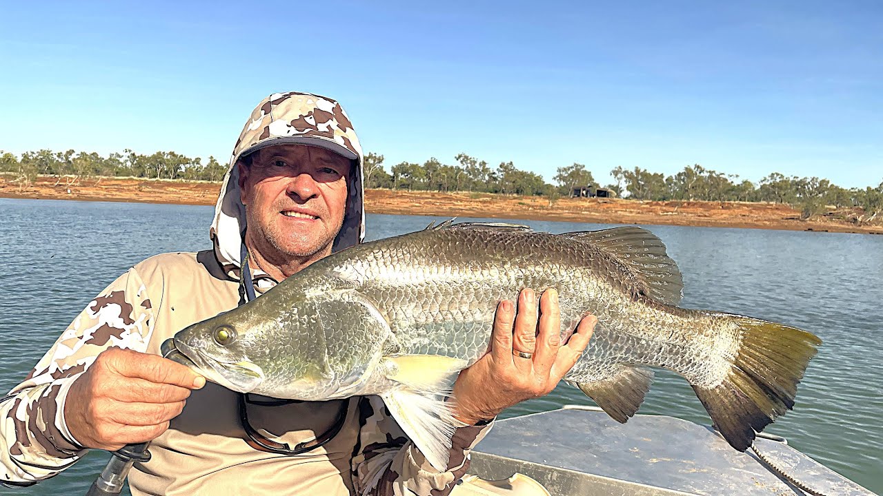 Barra on the Fitzroy River