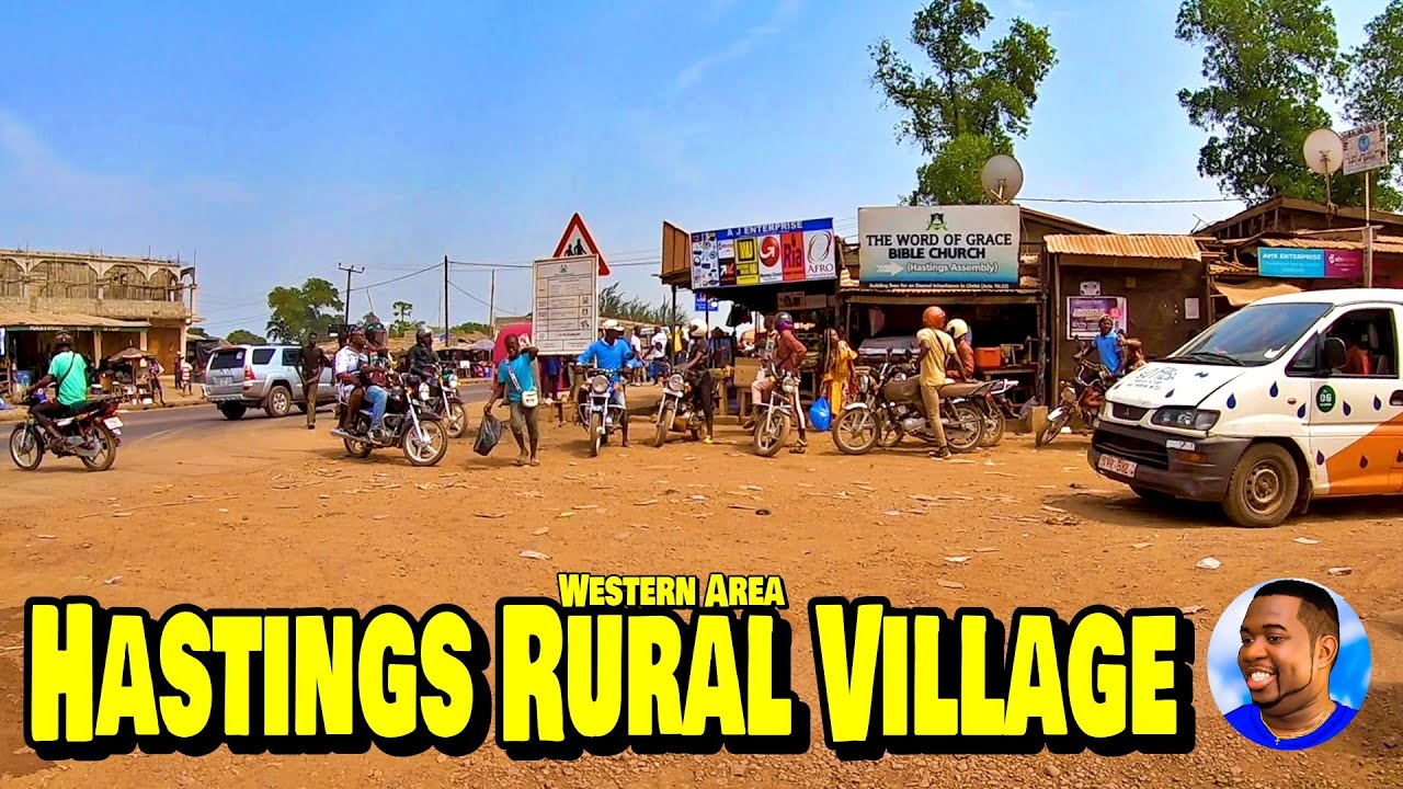 Welcome To HASTINGS RURAL VILLAGE - Freetown Rural 🇸🇱 🌍 Roadtrip 2022 - Explore With Triple-A