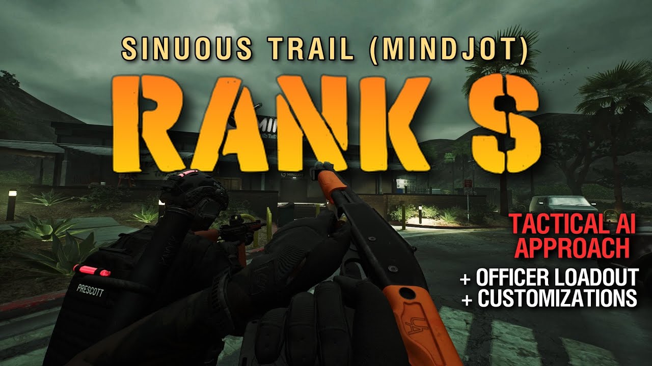 Ready Or Not - Sinuous Trail (Mindjot) | RANK S - Mission 7 Gameplay