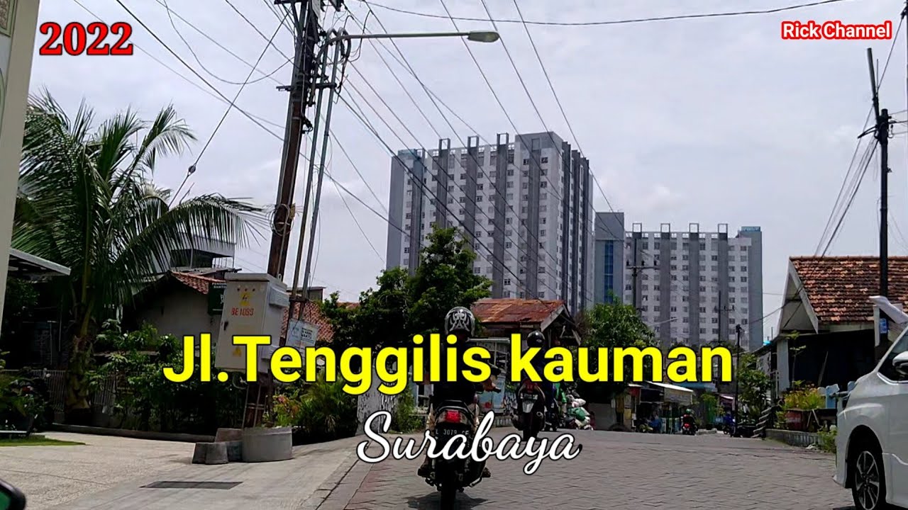 MENYUSURI JL.MENUR HINGGA JL.TENGGILIS KAUMAN SURABAYA. || MOTOVLOG RICK CHANNEL
