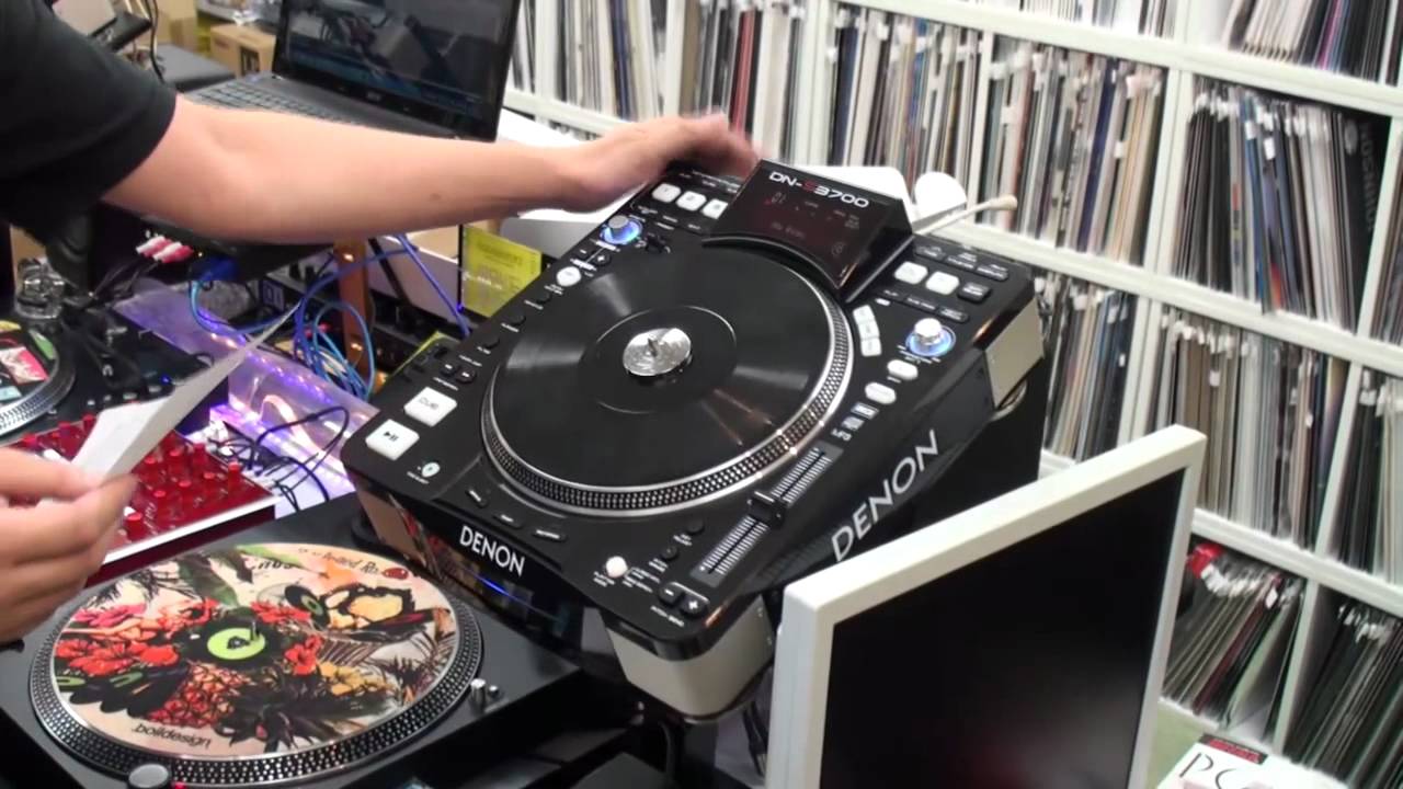 denonのcdj,DN-S3700でserato scratch liveをhybrid modeでプレイする方法