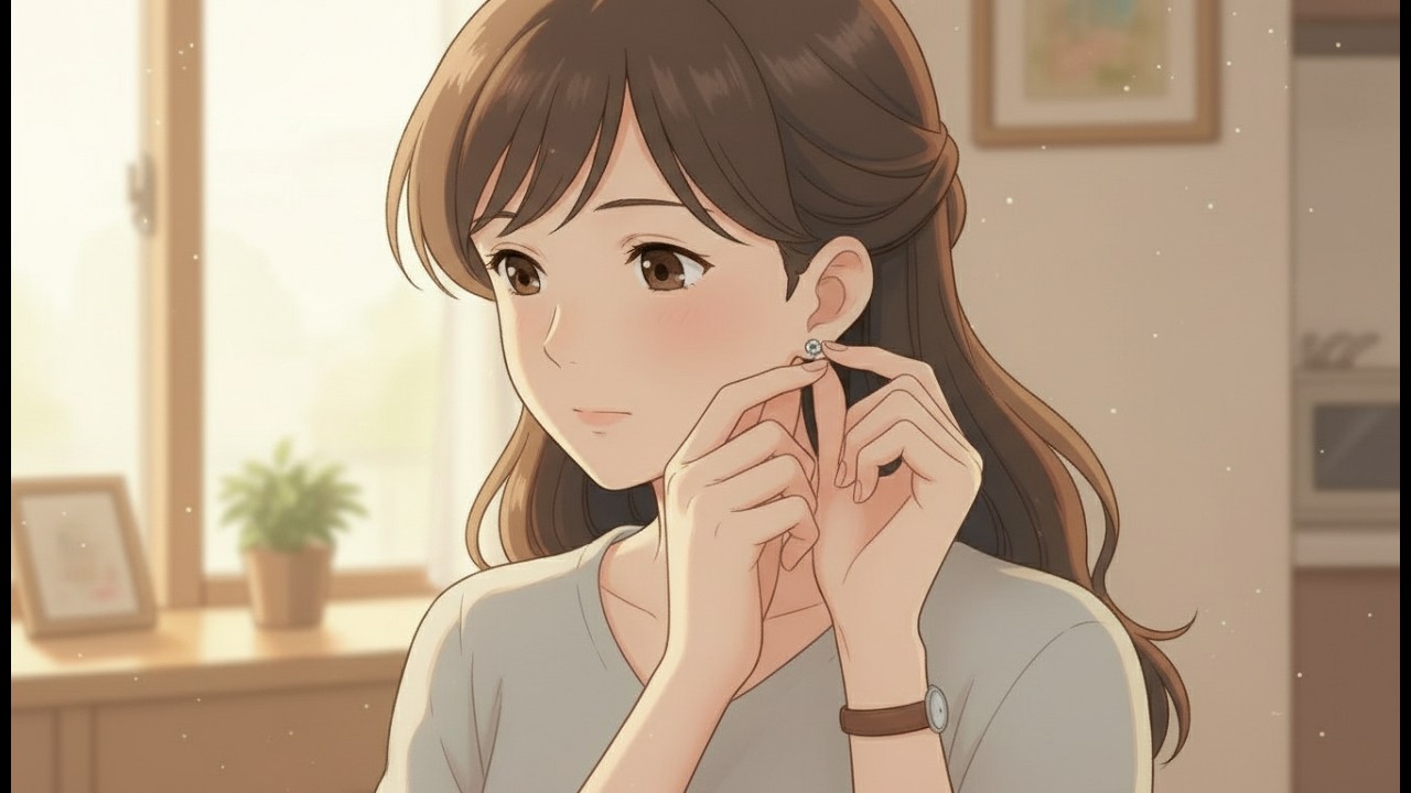 “Morning Baking & Getting Ready – A Cozy Ghibli Day”