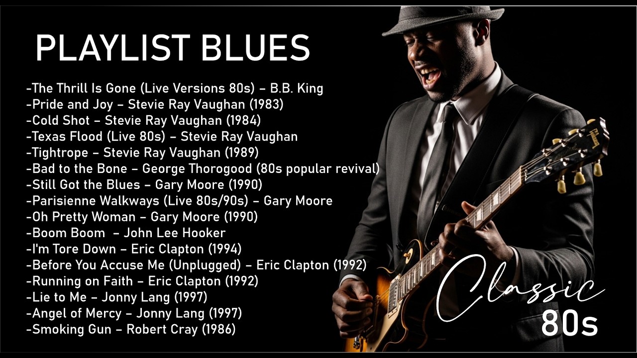 Playlist Gary Moore Inspiration 🎸 Deep Blues Rock 2026 | Cinematic Guitar Soul Journey