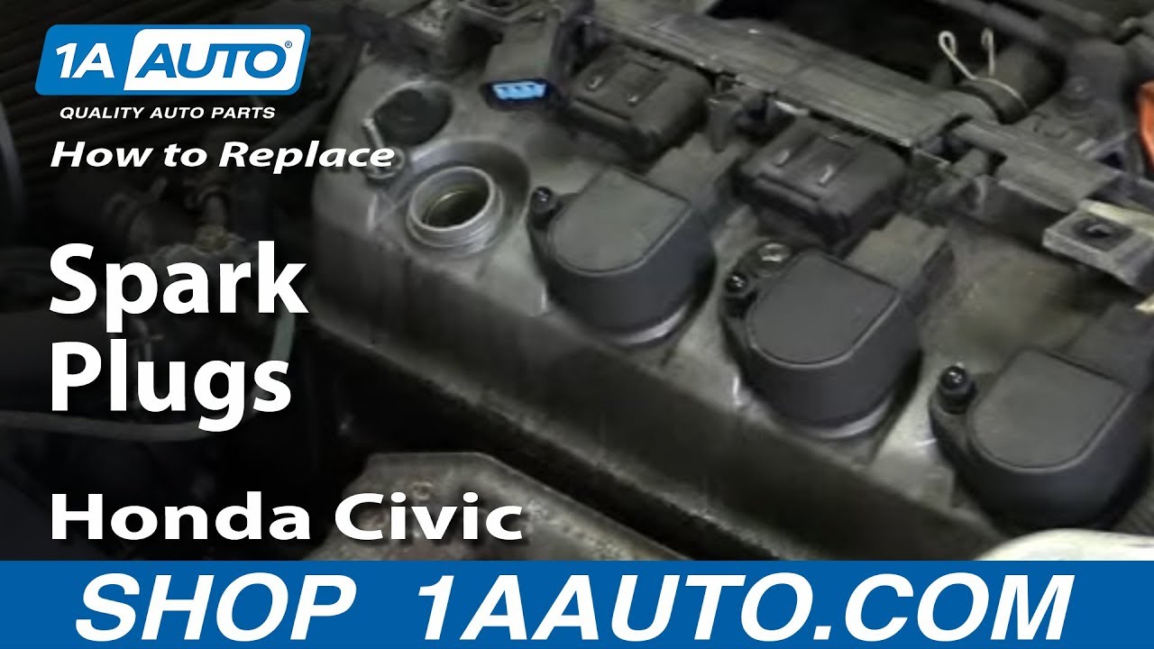 How To Replace Spark Plugs 01-05 Honda Civic 1.7L