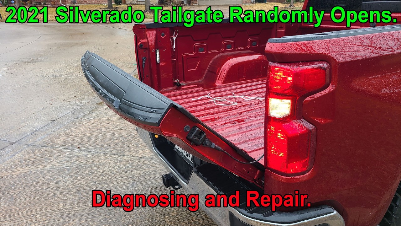 Silverado Tailgate Randomly Opens by itself. Diagnosing and Repair.