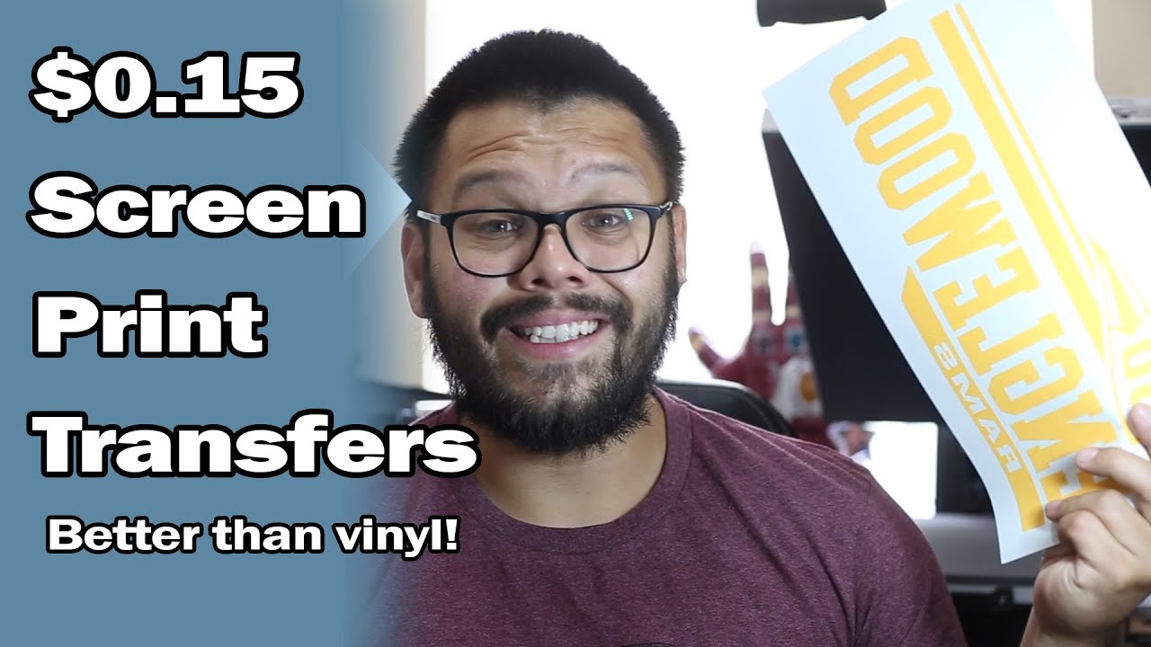 TKO Transfers - 15 Cent Screen Print Transfers, Heat Transfer Vinyl Alternative