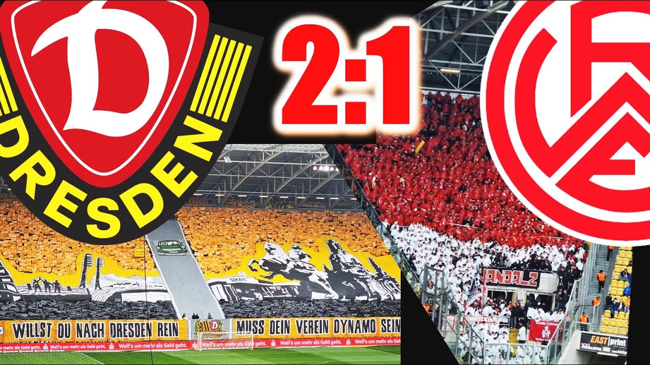3. Liga 8.4.23 Dynamo Dresden - Rot-Weiss Essen 2:1 | Ost vs. Westdeutschland - Wo ist die Banane?