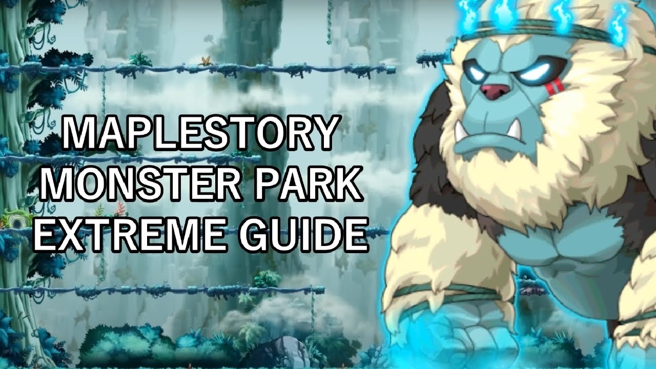 Экстремальный путеводитель по парку монстров MapleStory