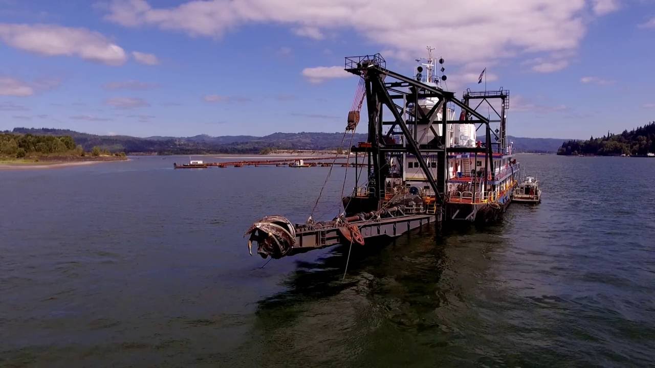 Port Of Portland Dredger part 2 dredger head