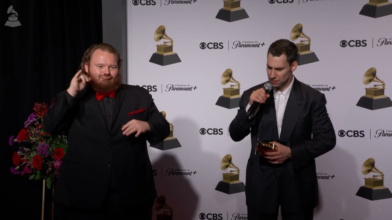 JACK ANTONOFF Backstage At The 2024 GRAMMYs