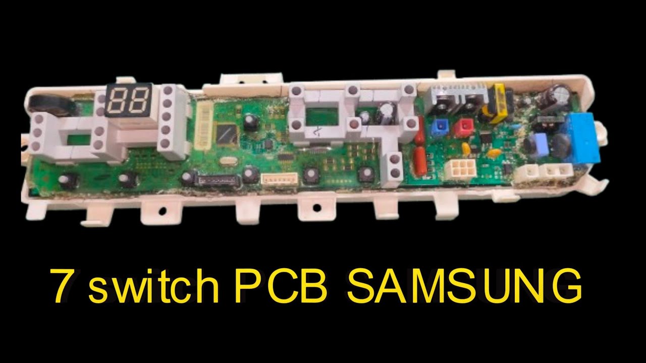 Samsung Washing Machine Not Turning On? Fixing a Dead PCB Step-by-Step || washing machine PCB repair