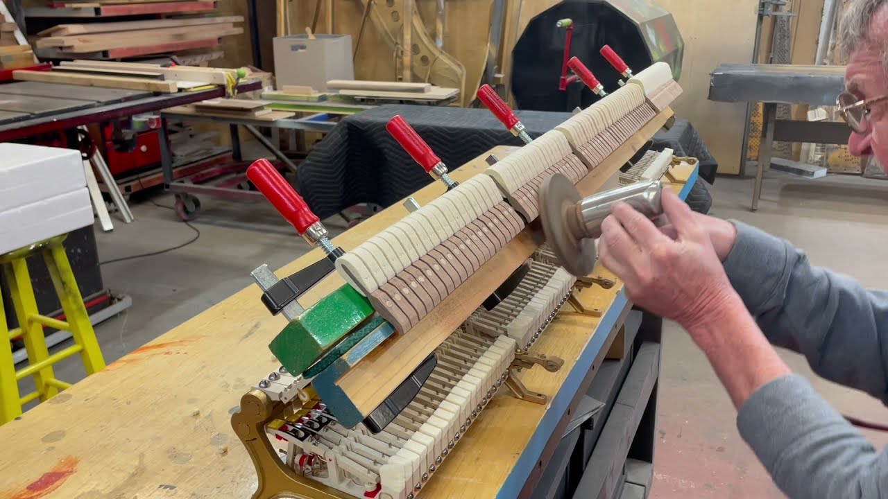 Piano Solutions XXI: Cutting the Excess of the Shank. Hammer Heads Shaping