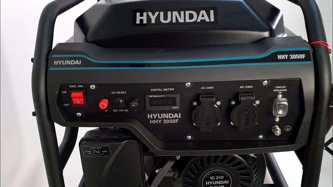 Генератор HYUNDAI HHY 3050F  - обзор студийный