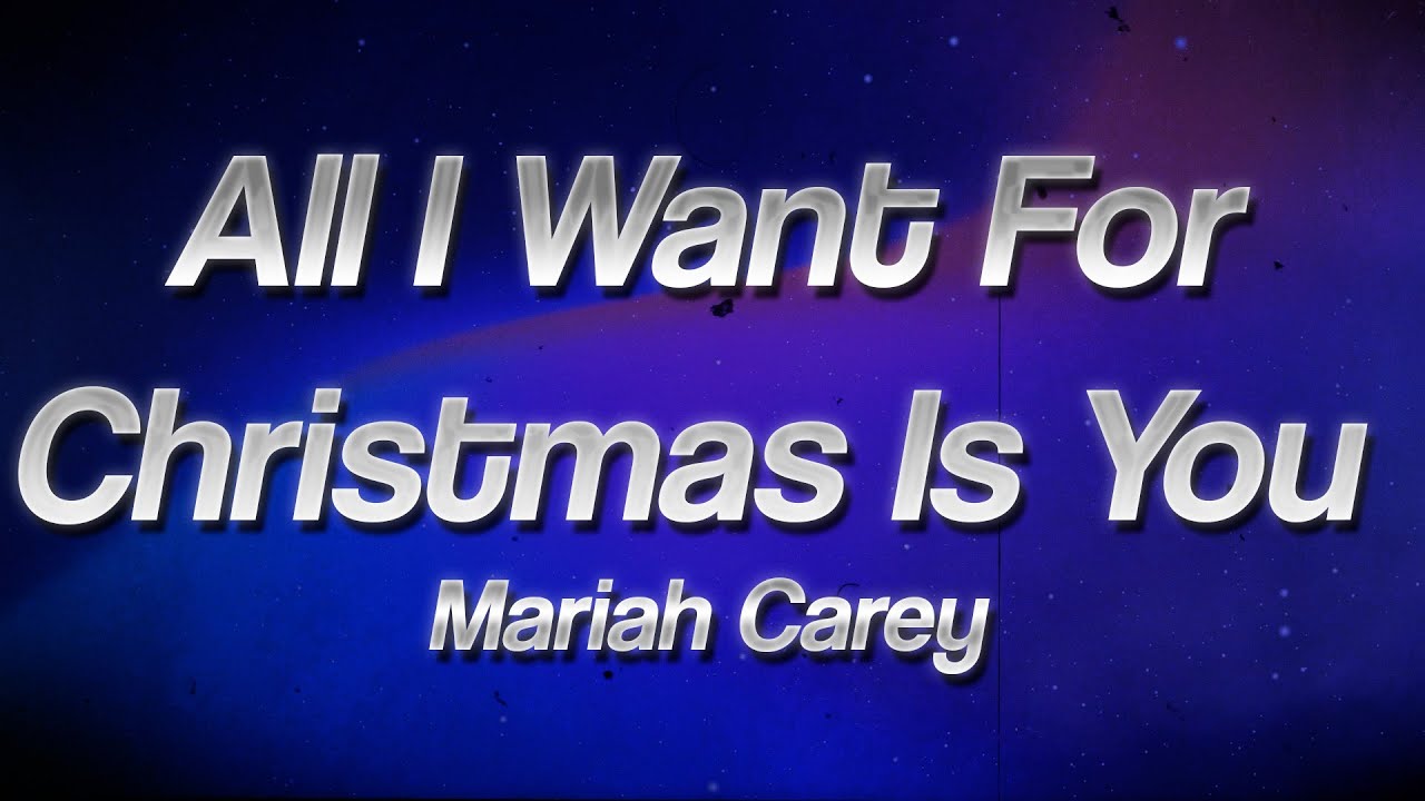Mariah Carey - All I Want For Christmas Is You 🎄 (Lyrics)
