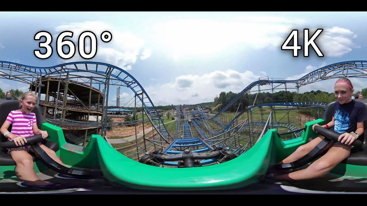 Screaming Eagle 360° front seat on-ride 4K POV Fun Spot Atlanta
