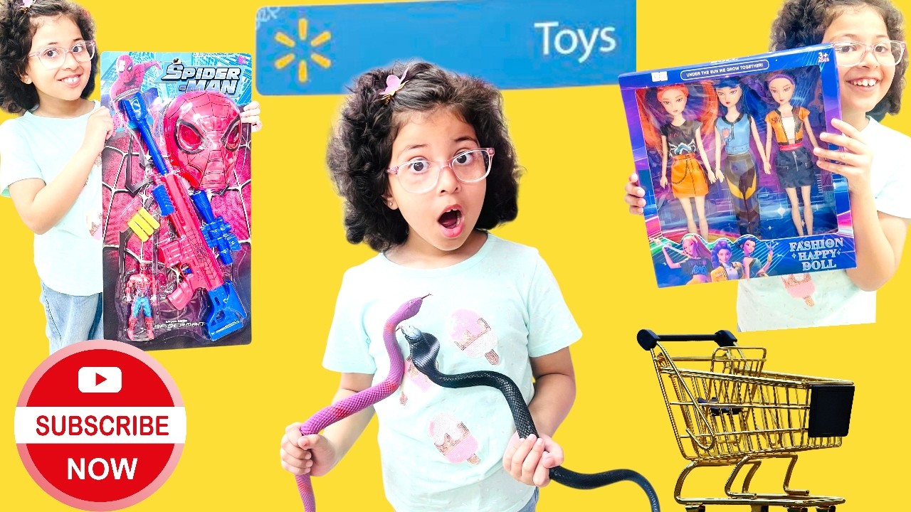 Sara pretend play toy shopping