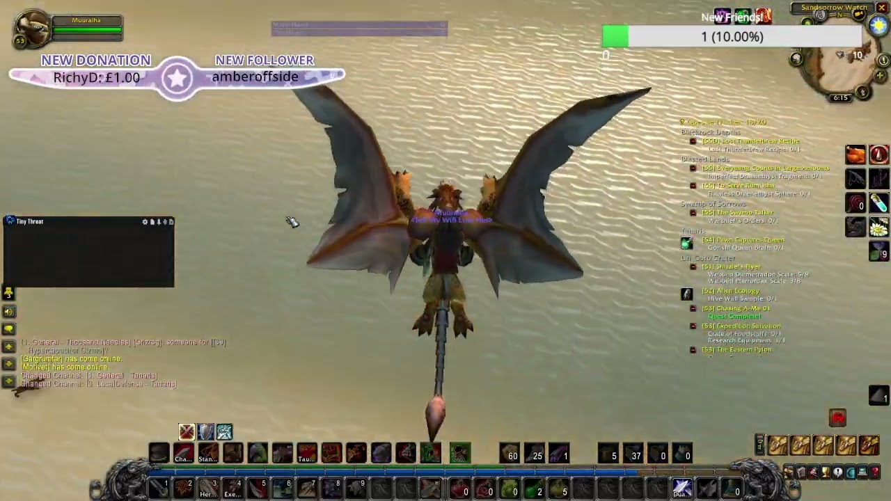 World of Warcraft Classic - Muuralha Level 53 to 54
