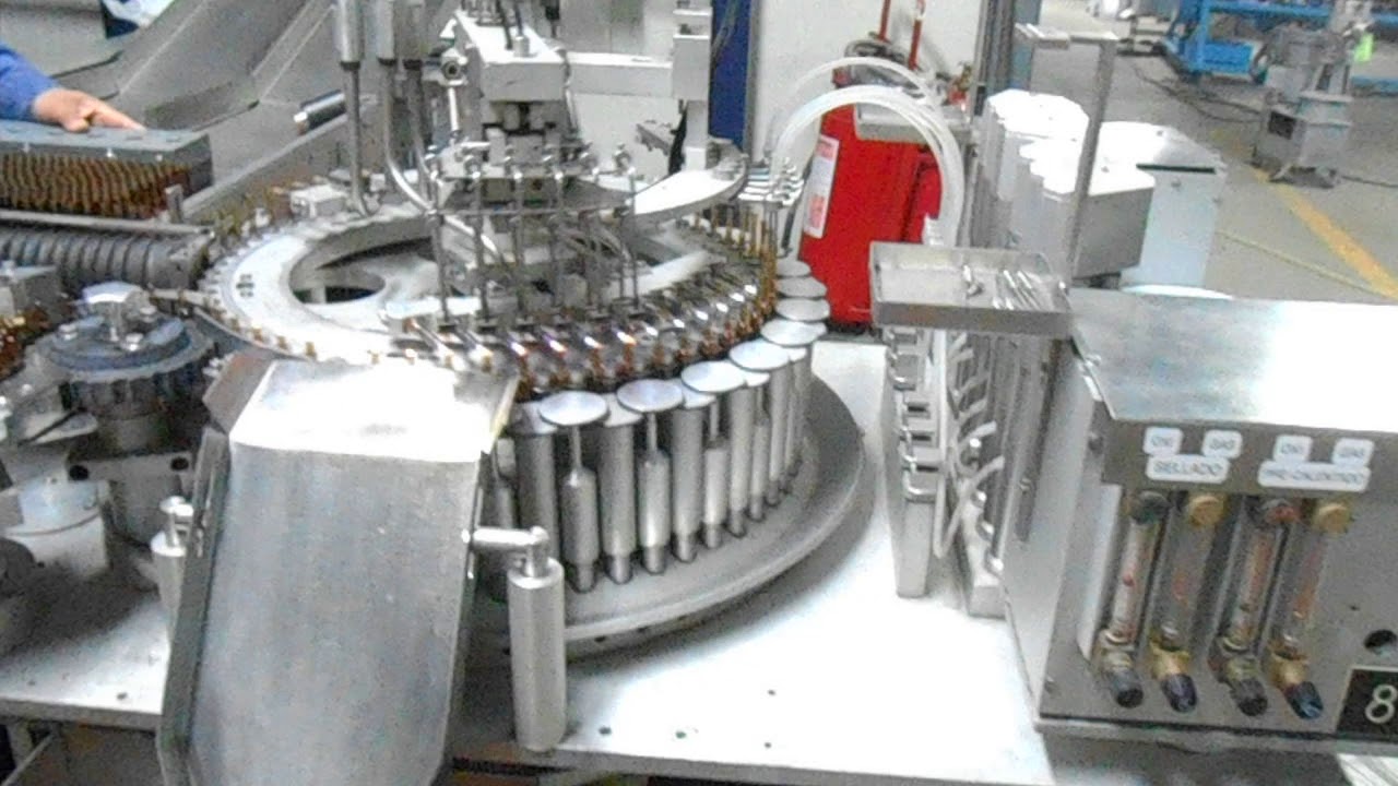 Bausch Strobel llenadora y cerradora de ampolleta 29 08 19