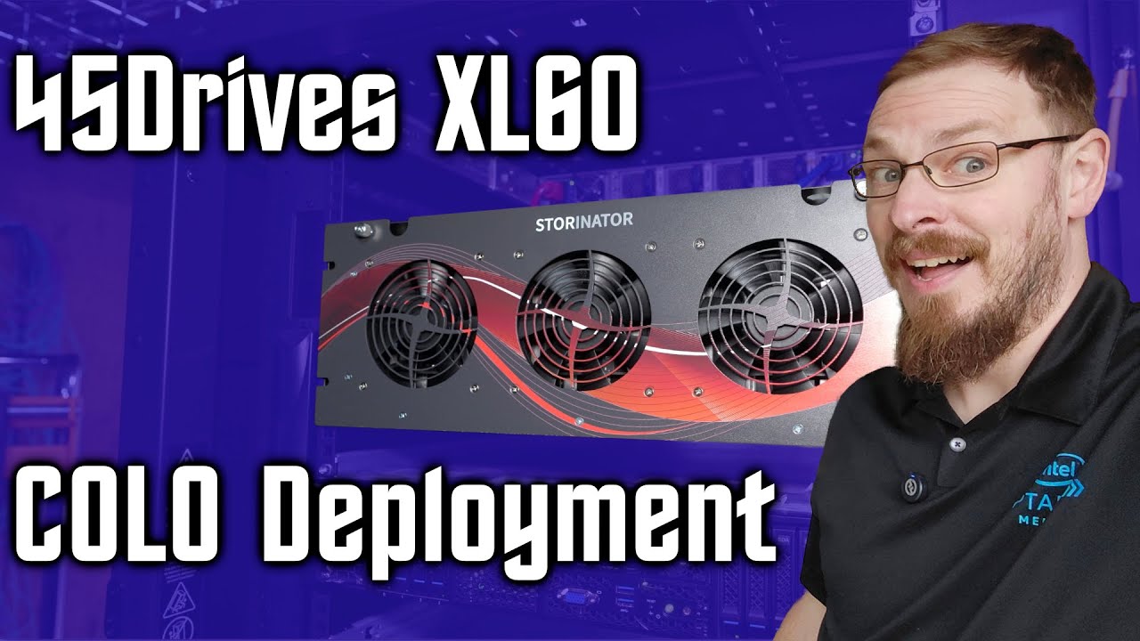 Я помог развернуть 900 ТБ облачного хранилища!!! - 45Drives XL60