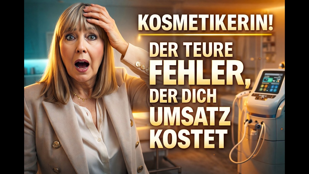 Kosmetikstudio Geräte kaufen? Der teure Fehler, der dich Umsatz kostet