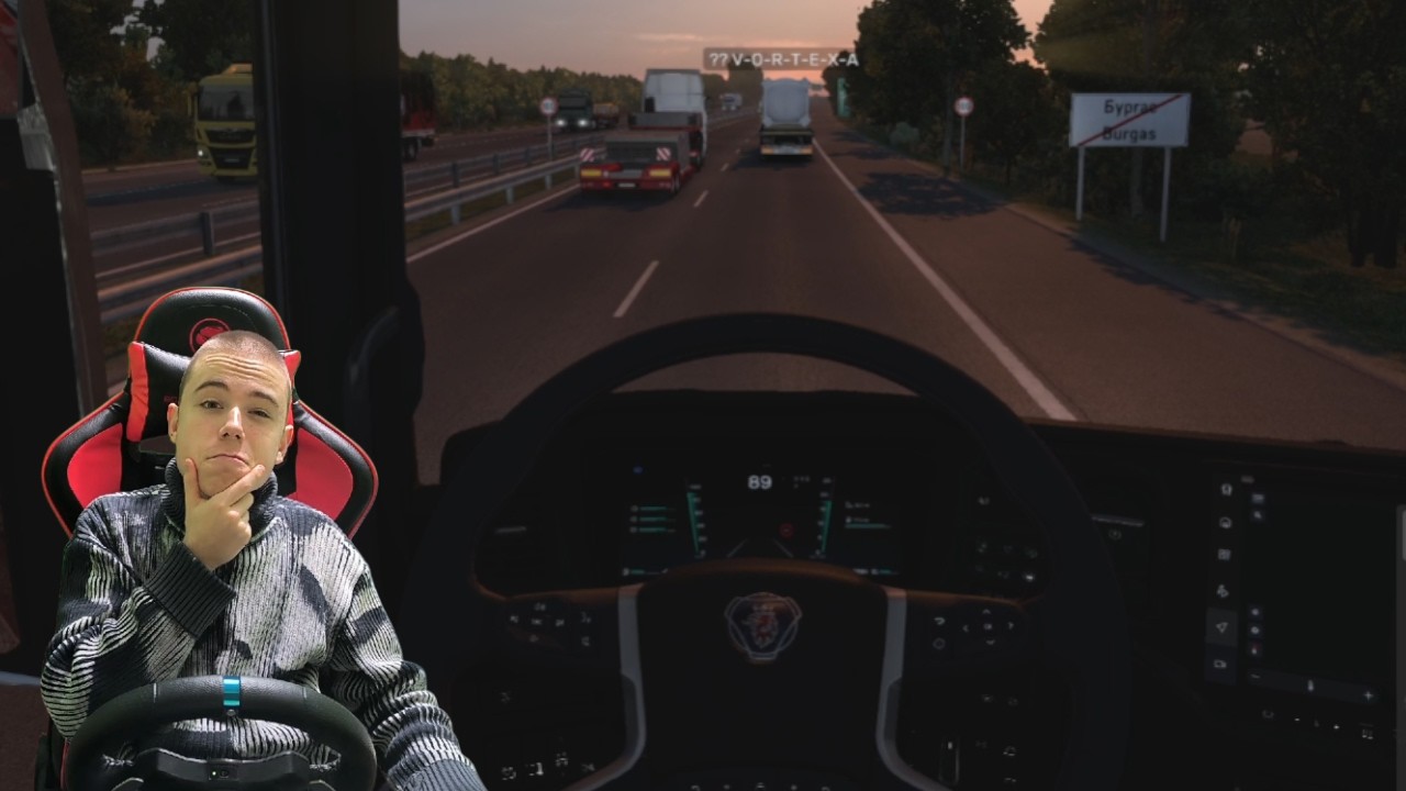 Минахме през България в Euro truck simulator 2