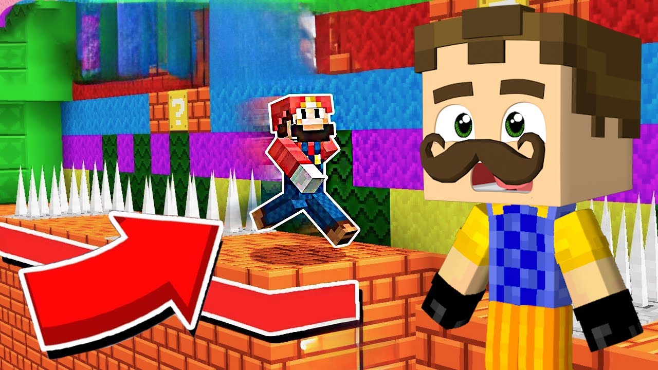 Mario-ს პარკური Minecraft-ში!
