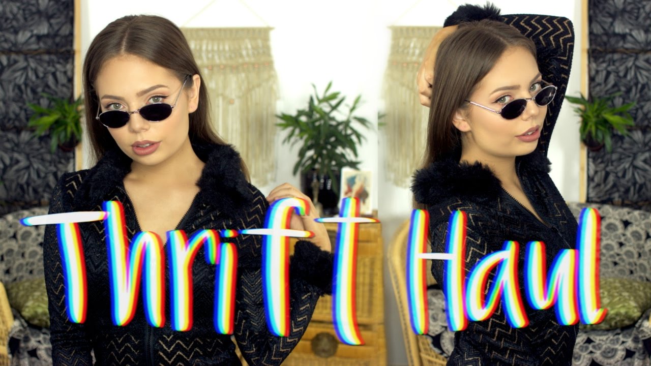 Vintage Thrift Haul & Try On 2017 | Steal The Spotlight