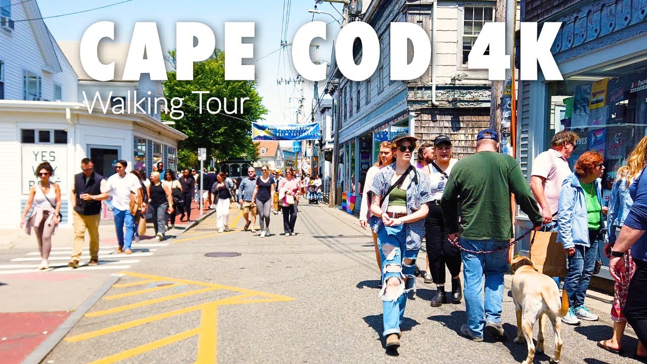 Cape Cod Provincetown Boardwalk 4k
