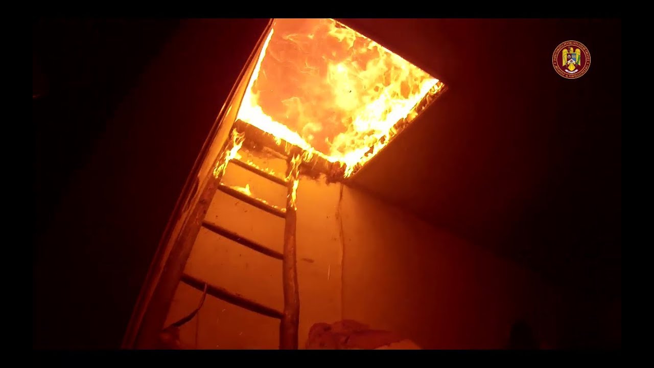Incendiu Reuseni, județul Suceava - 26 septembrie 2017