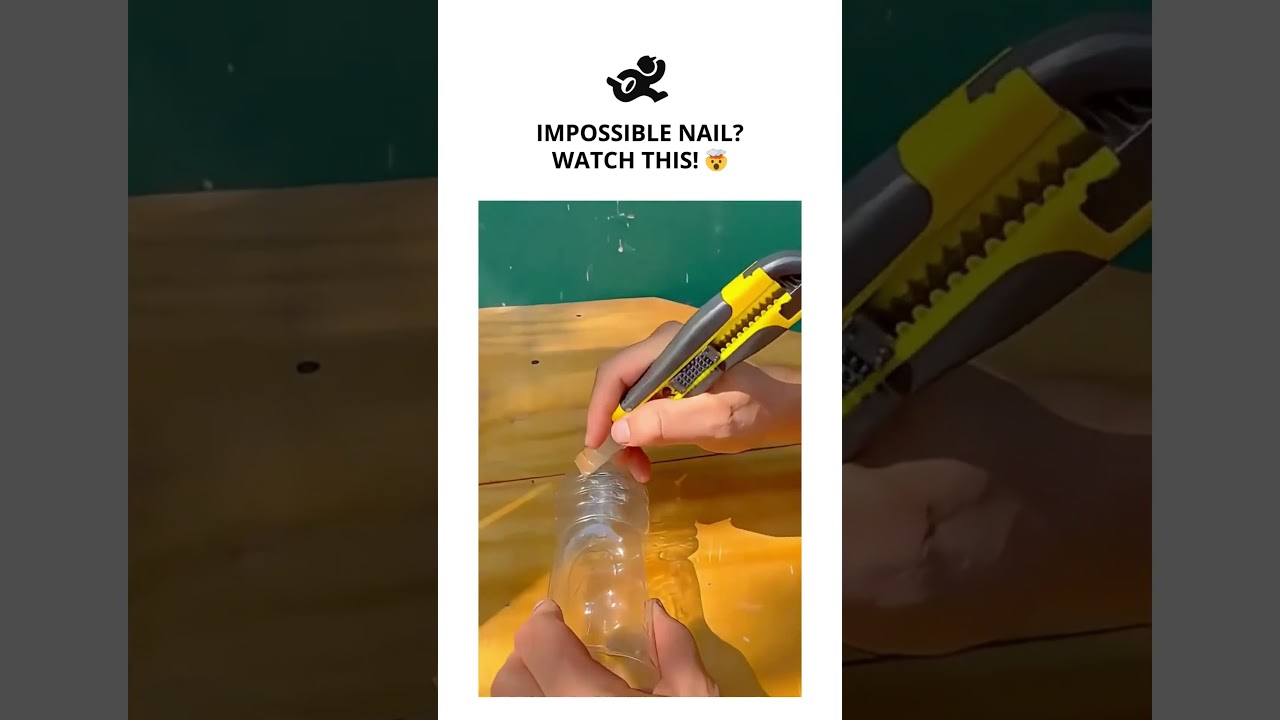 IMPOSSIBLE NAIL WATCH THIS! 🤯 