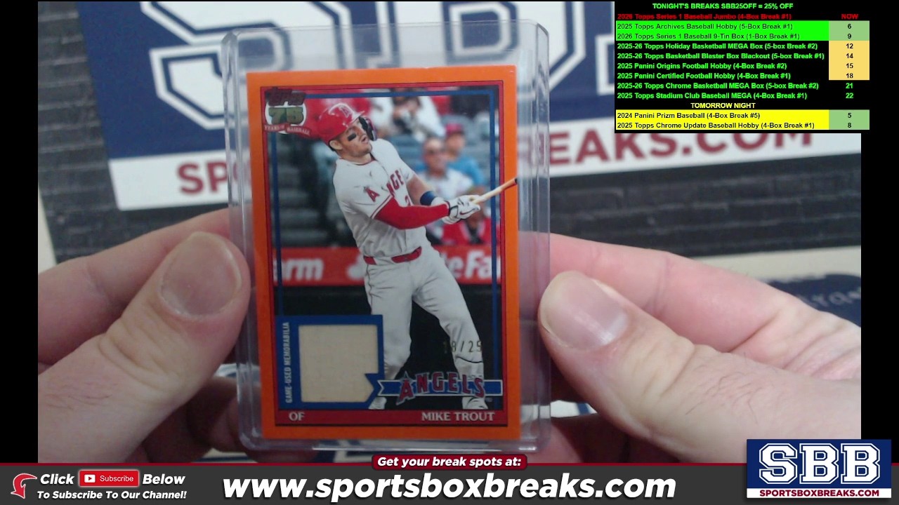 2026 Topps Series 1 Baseball Jumbo (Choose Team - 4-Box Break #1) HIT RECAP