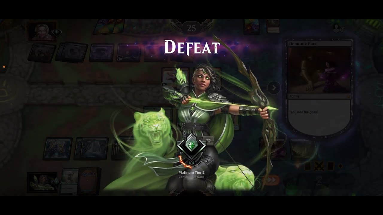 The funniest way I’ve ever lost a match on magic the gathering arena (well played sir)