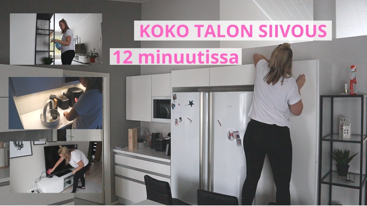 SIIVOUSMOTIVAATIOTA | koko talon siivous