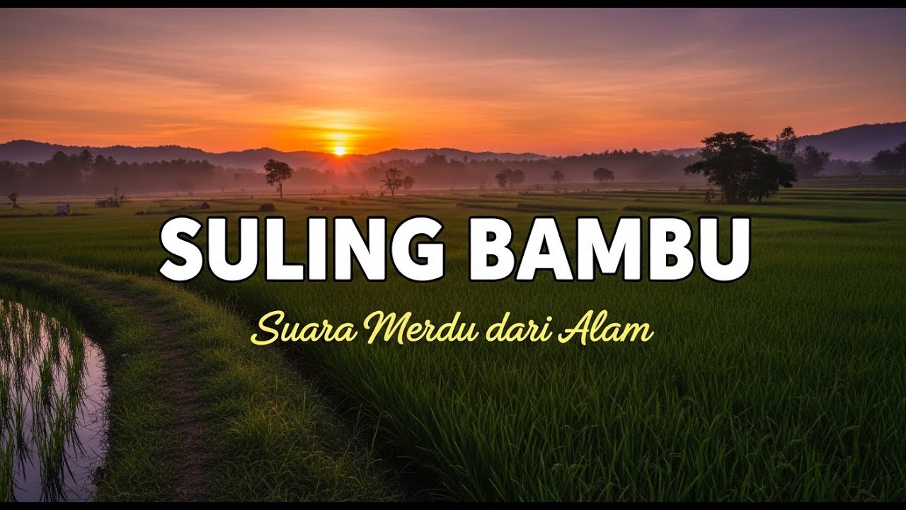 Musik Seruling Sunda Suasana Sawah yang Menenangkan