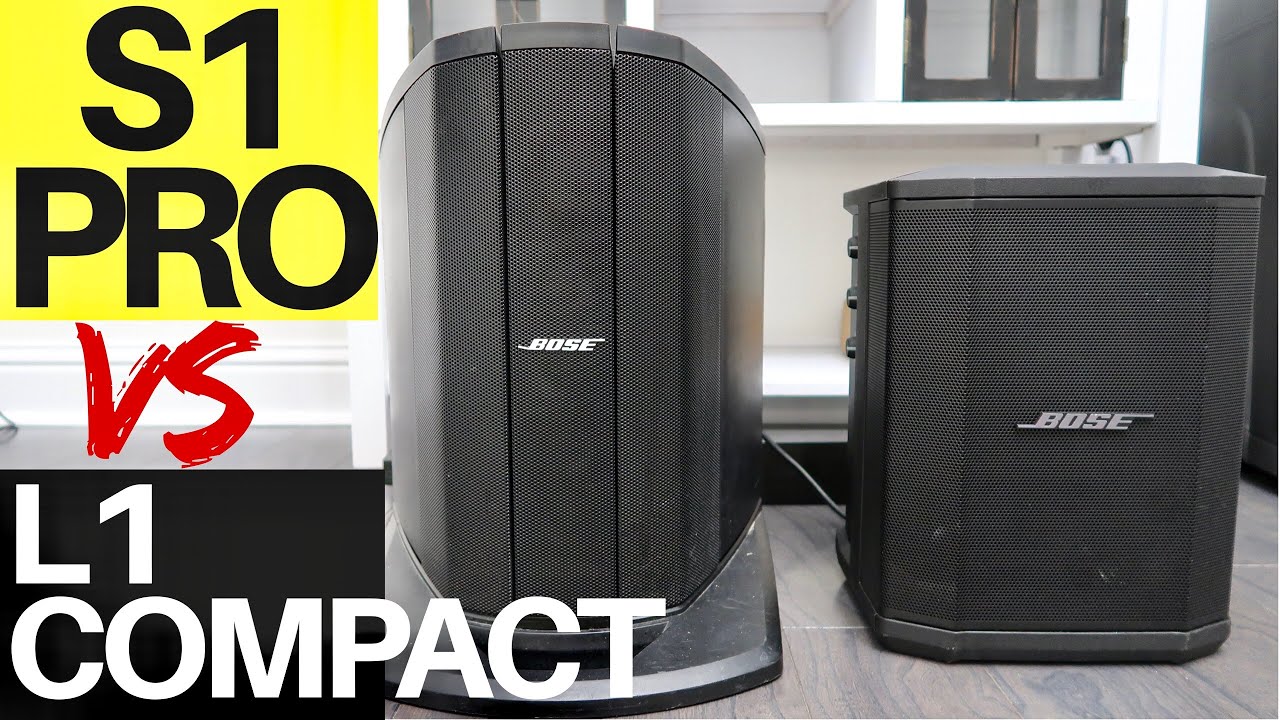 Bose S1 Pro Vs Bose L1 Compact REVIEW & SOUNT Test Demo