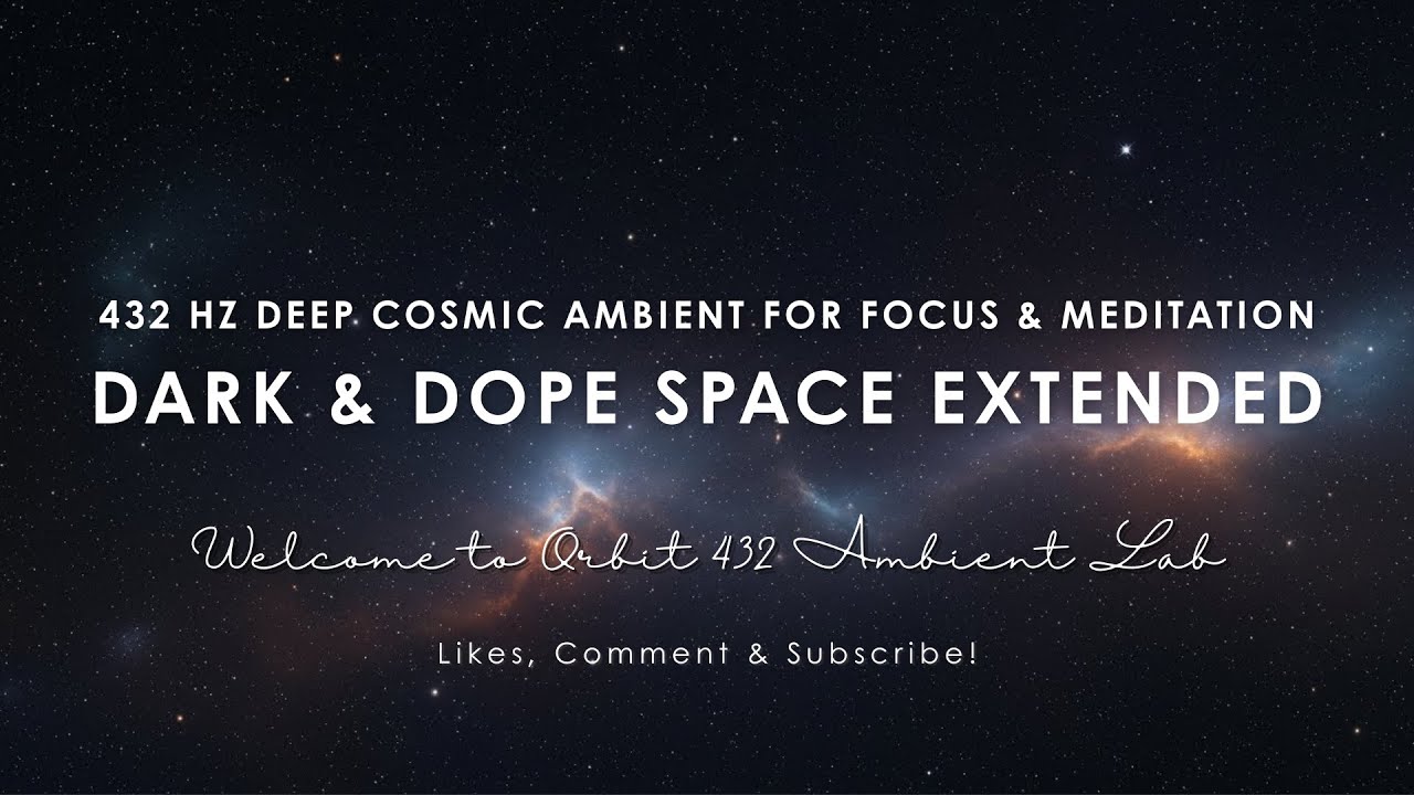 Dark & Dope Space [Extended Version] - 432 Hz Deep Cosmic Ambient for Focus & Meditation