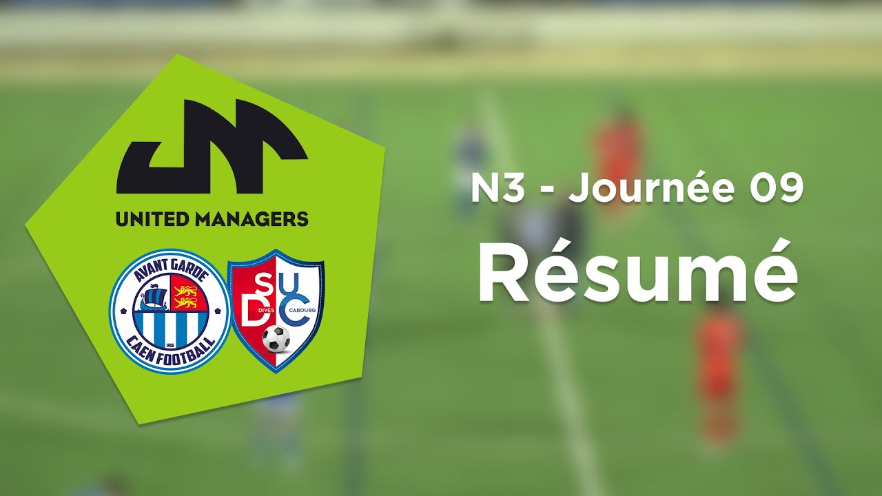RÉSUMÉ | N3 Journée 9 Avant Garde Caen vs SU Dives-Cabourg