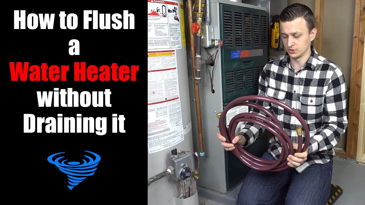 How to Flush a Water Heater Without Draining It