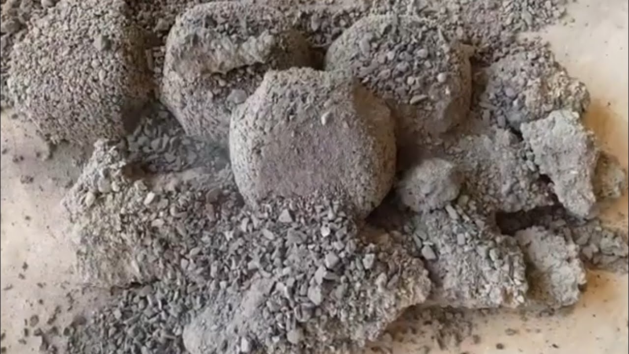 ASMR | Gritty Charcoal Dusty Texture Floor/Water Crumbles | Dippings 😍🎉
