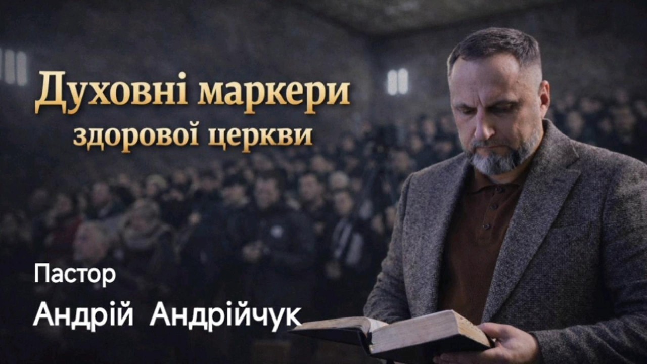 Проповідь: Духовні маркери здорової Церкви - Пастор Андрій Андрійчук