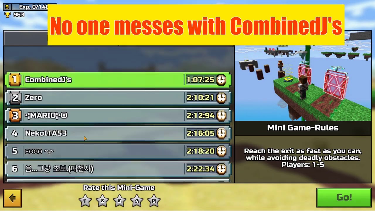 I Am The Best Obbiest In All Of Pixel Gun 3D