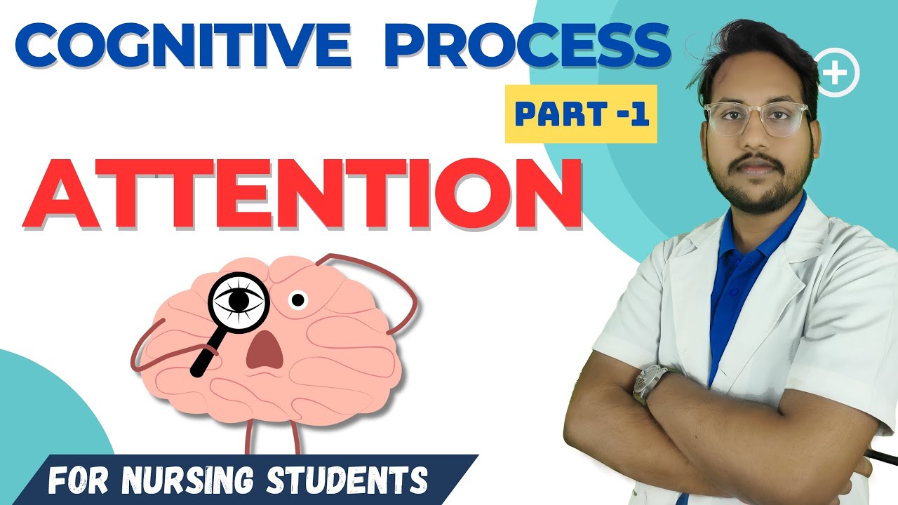 Attention | Psychology Nursing Unit-3 |Cognitive Process Part-1 in Hindi |  #attention