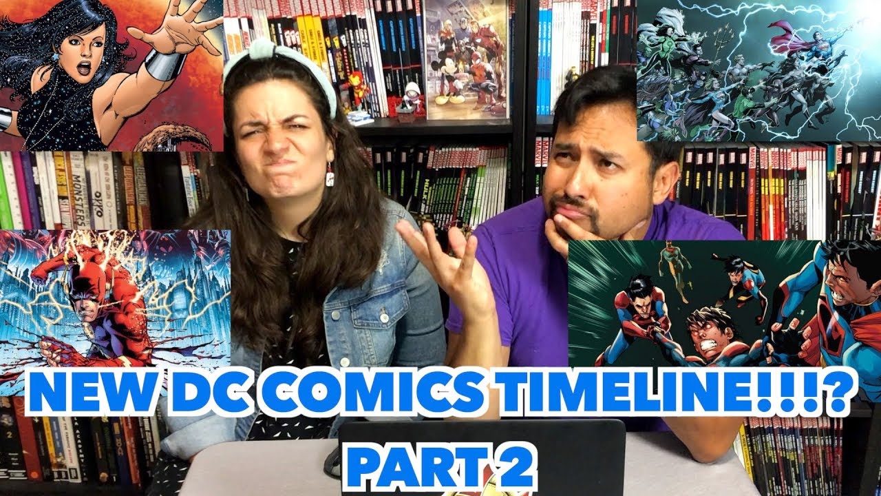 The New DC Character Timelines: Generation 3 and 4!