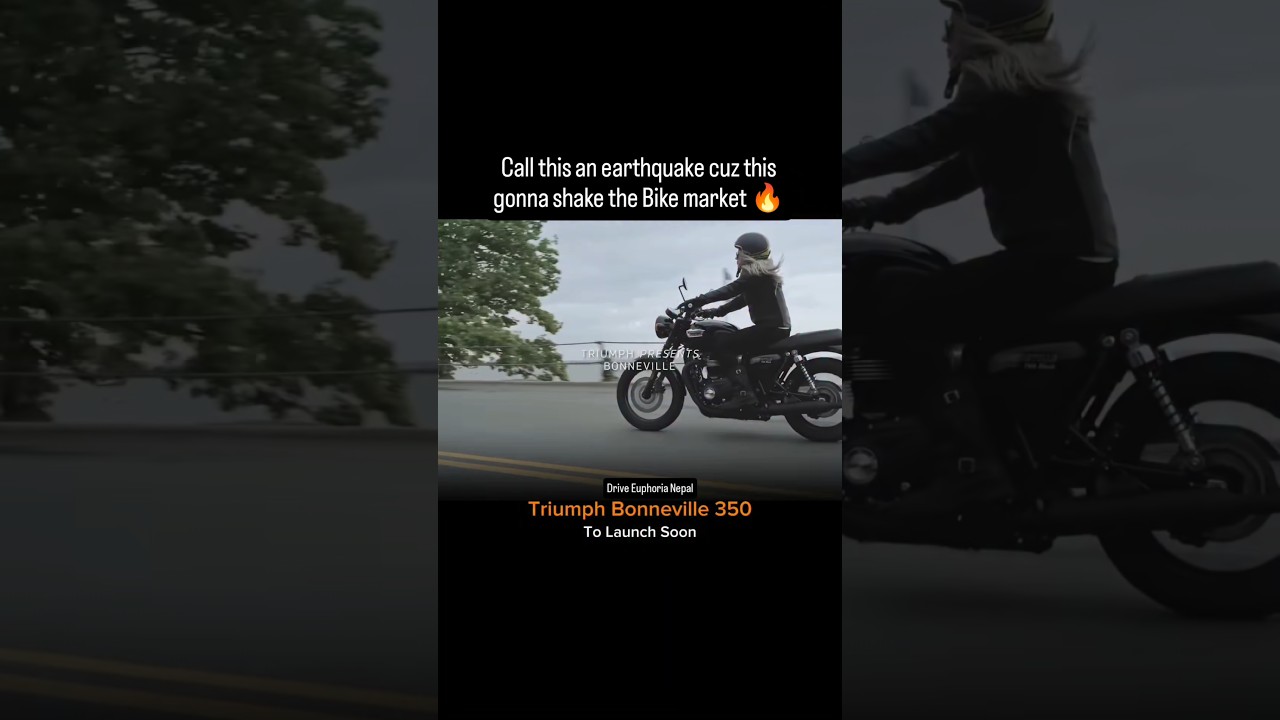 Triumph Bonneville 350 will shake the market 🔥