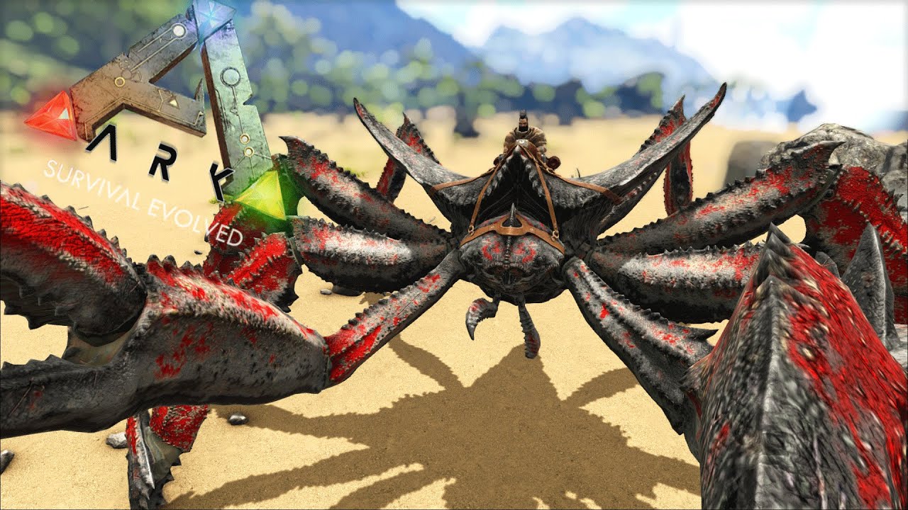 GLACIERKING CRAB CREATURE GUIDE[ARK MODDED GAMEPLAY]