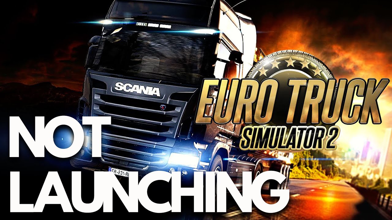Euro Truck Simulator 2 Not Launching/Freezing/Not Loading/Crashing/Black Screen Steam PC FIX🎮🔥