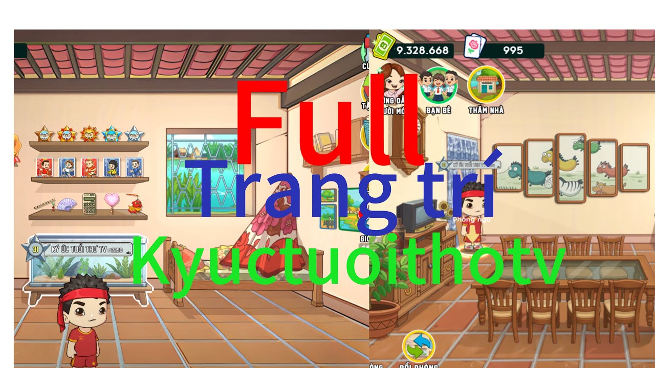 🧸 FULL Trang Trí Phòng Ngủ & Phòng Khách | Trở Về Tuổi Thơ Ai Đã Hoàn Thành Chưa?